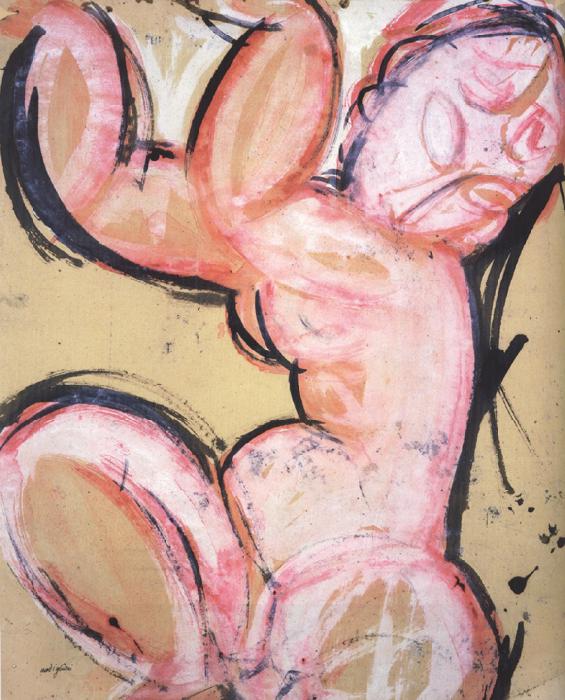 Amedeo Modigliani Caryatid (mk39) China oil painting art